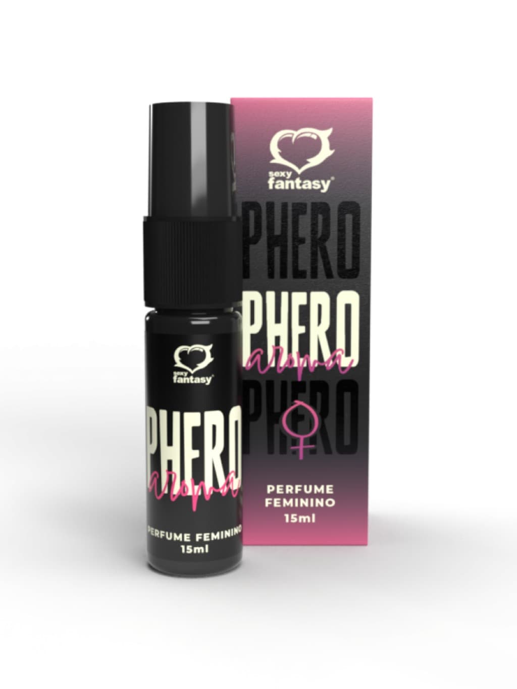 Perfume Phero Aroma Feminino Com Feromônio - Atração E Sedução Notas Florais - Imagem 1