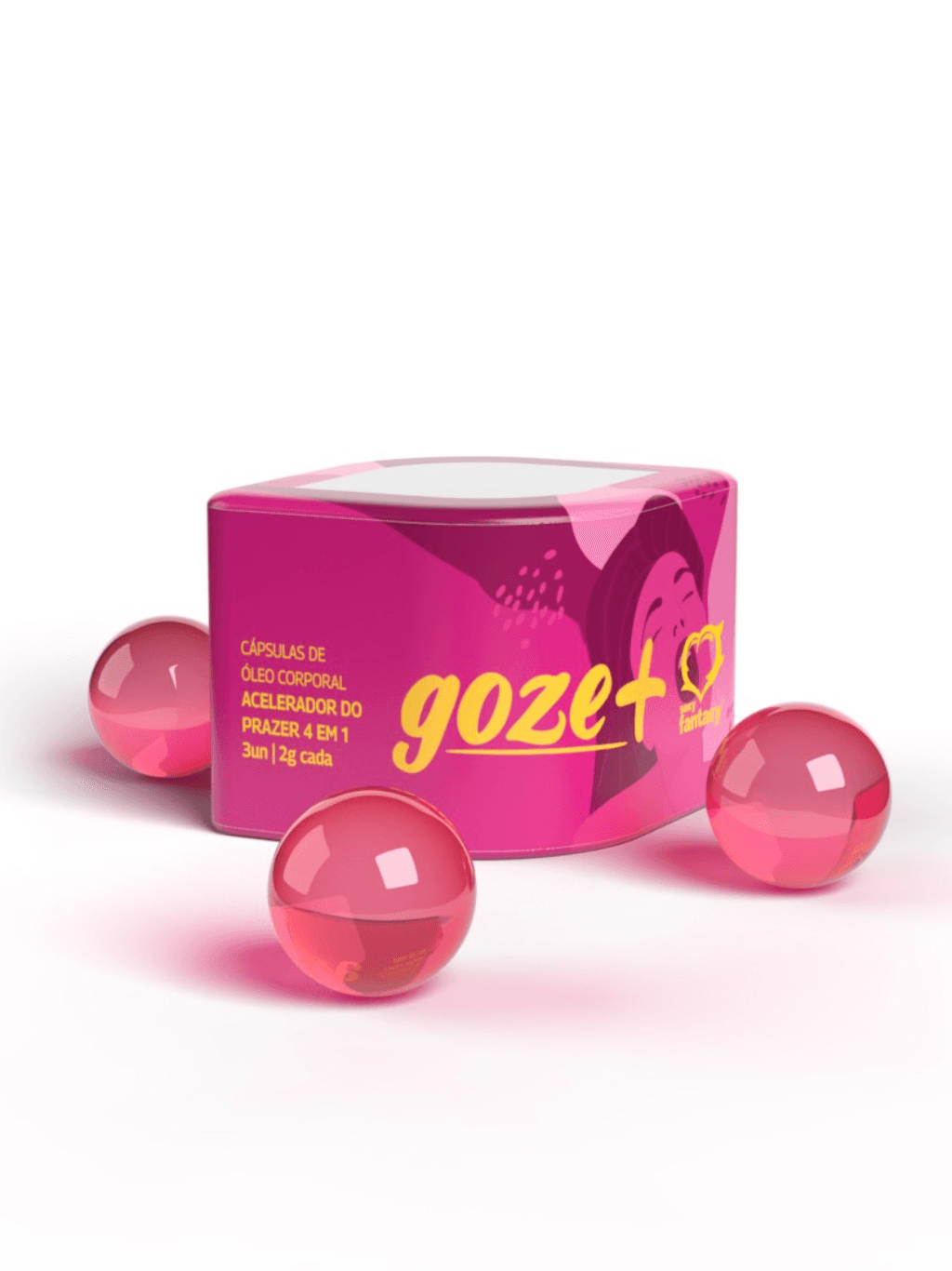 Capsulas Excitantes - Goze Mais  - 4 Em 1 - Acelerador Do Prazer - Imagem 1